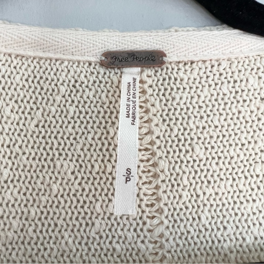 Free People Soul Sister Cardigan Size Small - Picture 5 of 6